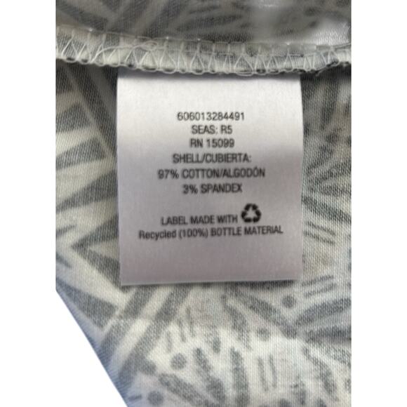 Sleeveless Dress NWT Women SZ 16 Covington Pleated Aztec Boho Artsy Resort Beach - Picture 10 of 10